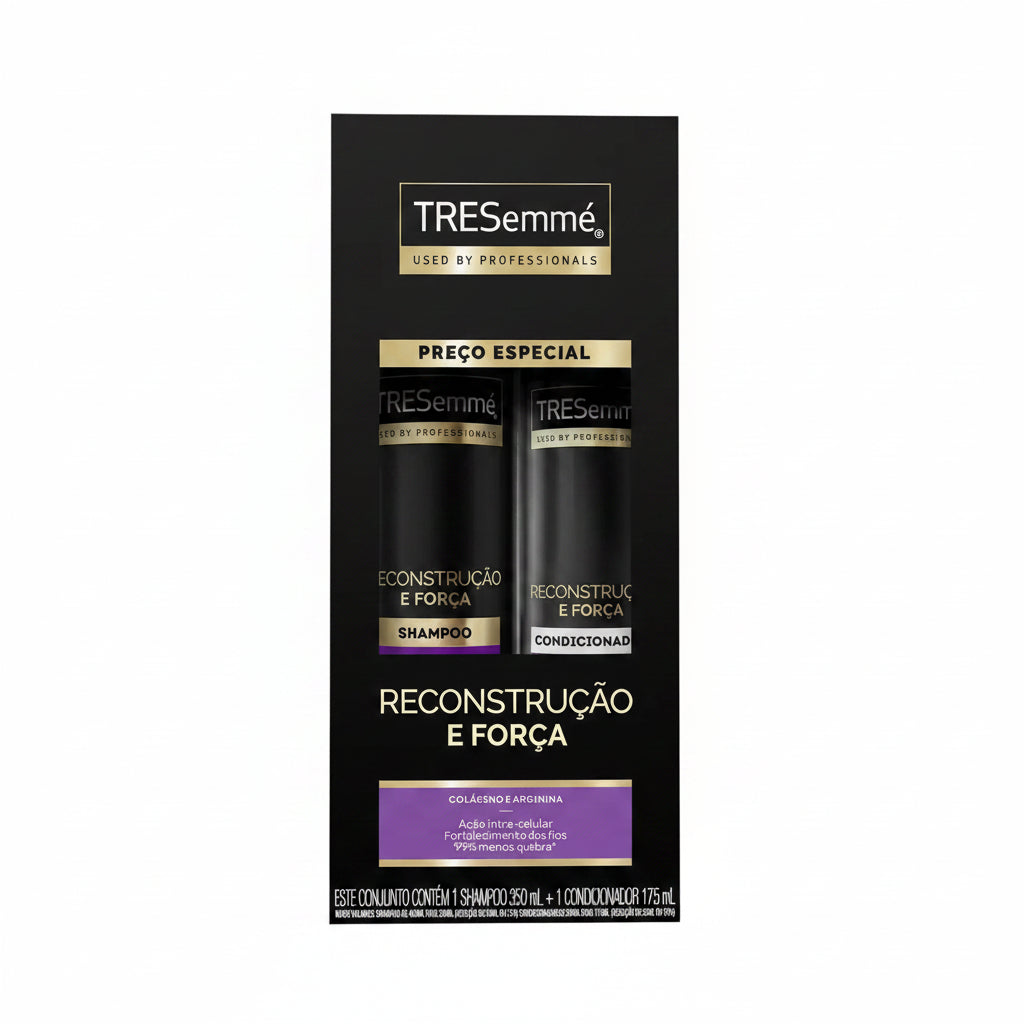 TRESemmé Kit Reconstrução e Força Shampoo 350ml + Condicionador 175ml